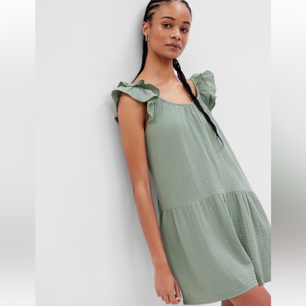 GAP • Crinkle Gauze Mini Dress